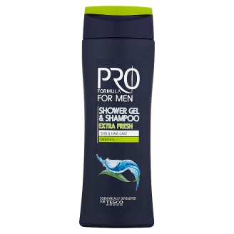 Tesco Pro Formula for Men Extra Fresh tusfürdő & sampon 250 ml