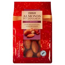 Tesco Almonds in Cinnamon in Salted Caramel 150 g