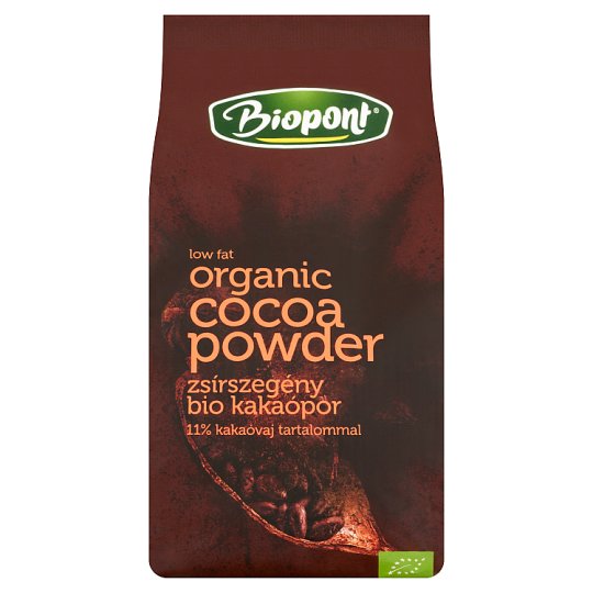 Biopont LowFat Organic Cocoa Powder 200 g Tesco Online, Tesco From