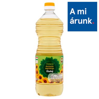 Tesco finomított napraforgó étolaj 1 l