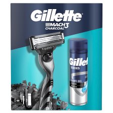 Gillette Ajándékcsomag: Mach3 Borotva + Series Borotvazselé 200 ml