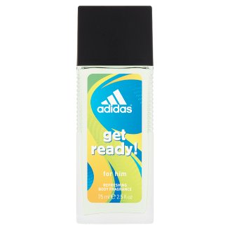 Adidas Get Ready! hajtógáz nélküli pumpás parfüm dezodor férfiaknak 75 ml