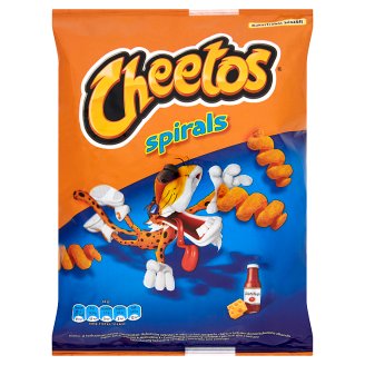 Cheetos Spirals Sajtos-ketchupos ízű kukoricasnack 43 g
