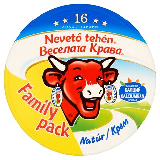 Nevető Tehén natúr tejalapú, kenhető, ömlesztett élelmiszerkészítmény 240 g