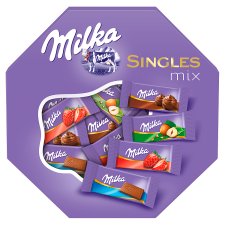 Milka Singles Mix alpesi tejcsokoládé válogatás 138 g