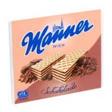 Manner Wafers Filled with Chocolate Cream 75 g