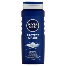 NIVEA MEN Protect & Care Shower Gel for Body, Face & Hair 500 ml