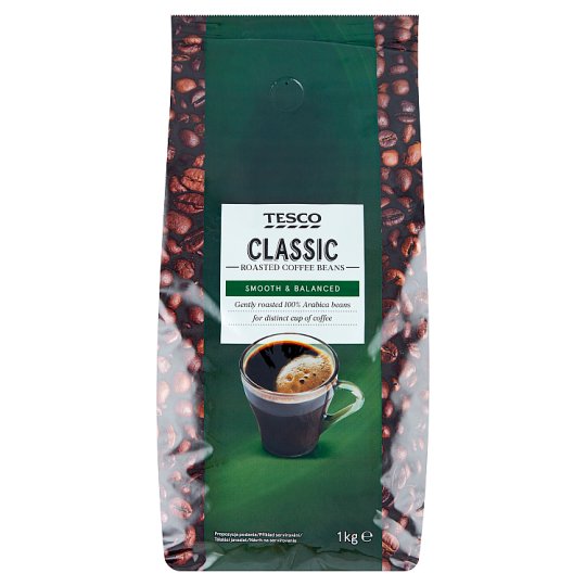 Tesco Classic pörkölt szemes kávé 1 kg