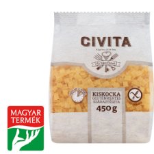 Civita kiskocka gluténmentes száraztészta 450 g