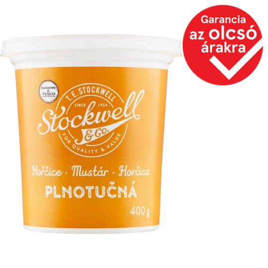 Stockwell & Co. mustár 400 g