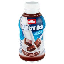 Müller Müllermilch Chocolate-Flavored Low-Fat Milk Drink 400 g