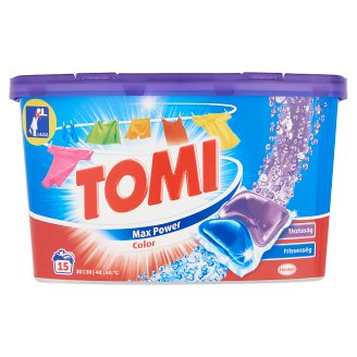 Tomi Max Power Color előre adagolt mosószer koncentrátum 15 mosás 300 g