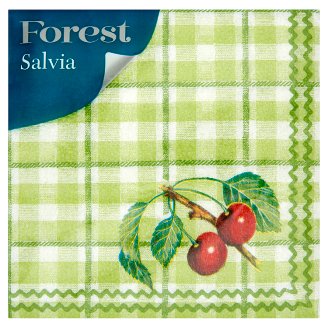 Forest Salvia mintás szalvéta 1 rétegű 33 x 33 cm 45 db