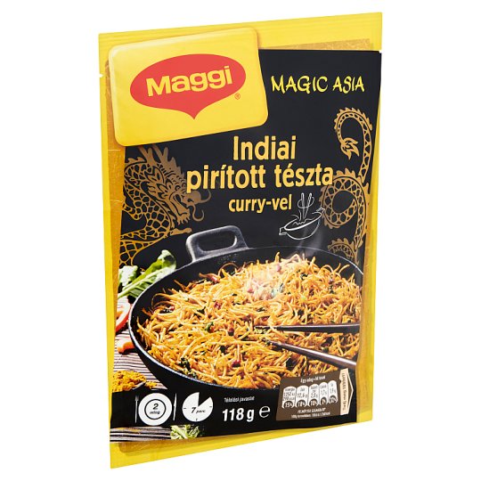 Maggi Magic Asia Indiai pirított tészta curry-vel 118 g