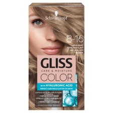 Schwarzkopf Gliss Color tartós hajfesték 8-16 természetes hamuszőke