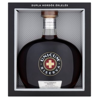Unicum Riserva gyógynövénylikőr díszdobozban 40% 0,7 l