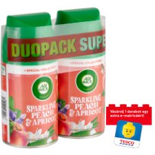 Air Wick Freshmatic Pezsgő őszibarack és sárgabarack automata légfrissítő spray utántöltő 2x250 ml