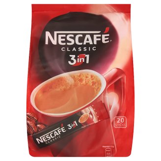Nescafé 3in1 Classic azonnal oldódó kávéspecialitás 20 db 350 g