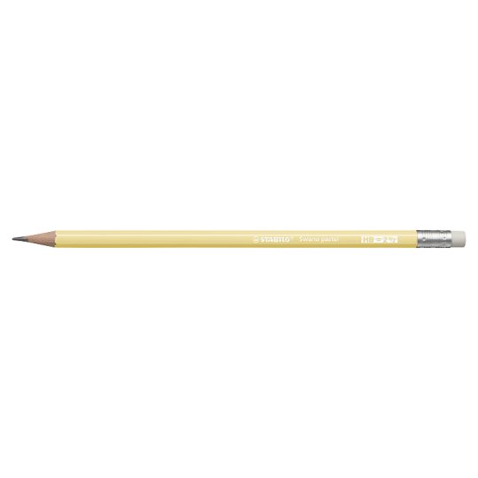 Stabilo Swano Pastel Yellow HB Graphite Pencil Tesco Online, Tesco