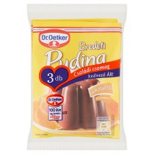 Dr. Oetker Eredeti Puding Chocolate Flavoured Pudding Powder 3 x 44,5 g