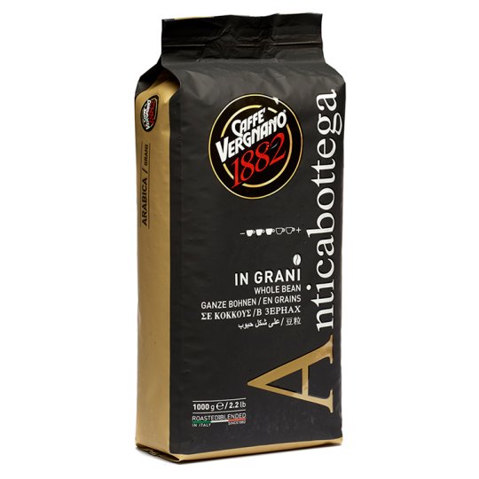 Caffè Vergnano Anticabottega Espresso Roast Coffee Beans 1000 g Tesco