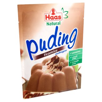 Haas Natural gluténmentes tiramisu pudingpor 40 g