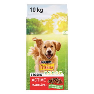 Friskies Active állateledel kutyák számára 10 kg