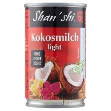 Shan'shi kókusztej csökkentett zsírtartalommal 165 ml