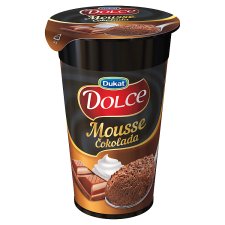Dukat Dolce Mousse Chocolate csokoládés habkrém 100 g