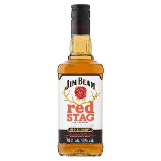 Jim Beam Red Stag Bourbon Whiskey Infused with Cherry Flavour 40% 0,7 l