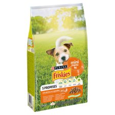 Friskies Mini Menu száraz kutyaeledel csirkével és zöldségekkel 1,5 kg