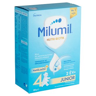 Milumil Junior 2 vanília ízű gyerekital 24 hó+ 600 g