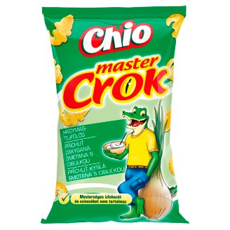 Chio Master Crok hagymás-tejfölös kukoricasnack 40 g