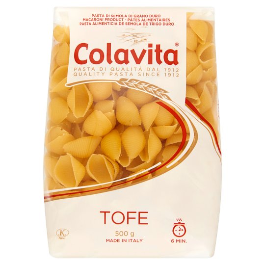 Colavita Tofe apró durum száraztészta 500 g