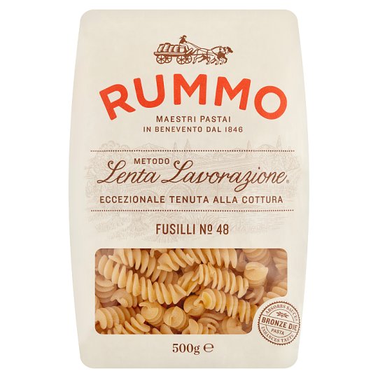 Rummo Fusilli Durum Wheat Semolina Pasta 500 g Tesco Online, Tesco