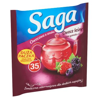 Saga erdei gyümölcs ízű gyümölcstea 35 filter 63 g