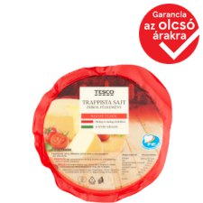 Tesco Fat Semi-Hard Trappist Cheese