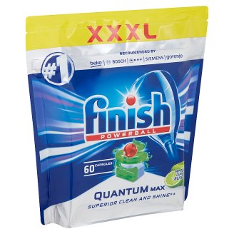 Finish Quantum Max Apple Lime Blast Dishwasher Tablets 60 pcs