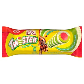 Twister Max Green eper-citrom-ananász-lime ízű vizes jégkrém 80 ml