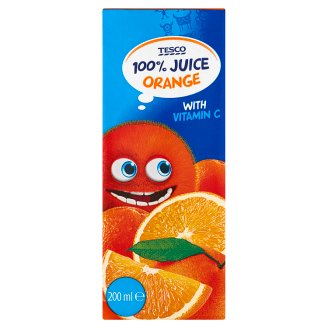 Tesco 100% narancslé C-vitaminnal 200 ml