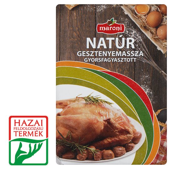 Maroni gyorsfagyasztott nat r gesztenyemassza 200 g Tesco Online