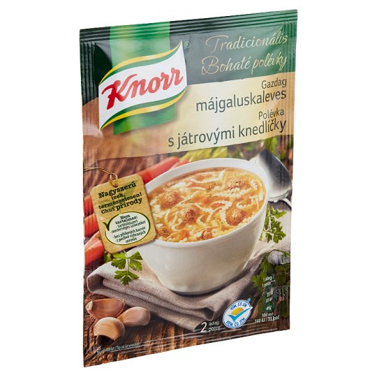 Knorr Tradicionális gazdag májgaluskaleves 44 g