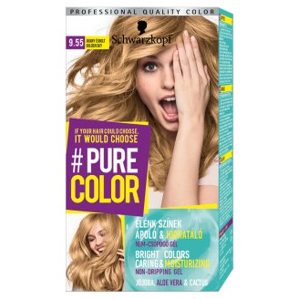 Schwarzkopf #Pure Color tartós hajfesték 9.55 Arany égbolt
