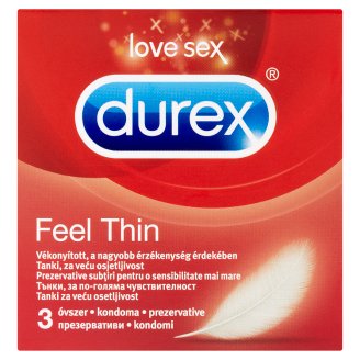 Durex Feel Thin óvszer 3 db