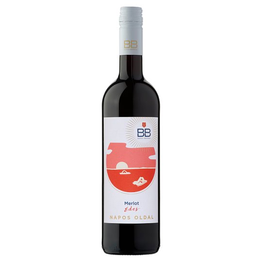 BB Napos Oldal Balatoni Merlot édes vörösbor 0,75 l + forralt bor fűszerkeverék 10 g