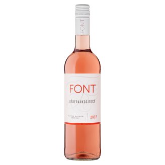 Font Kunsági Kékfrankos Rosé száraz rosébor 11,5% 750 ml