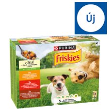 Friskies Complete Pet Food for Adult Dogs in Aspic 12 x 85 g (1020 g)