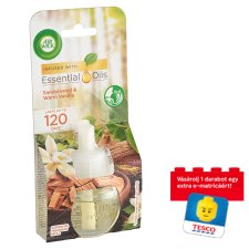Air Wick szantálfa és lágy vanília utántöltő elektromos légfrissítő készülékhez  19 ml