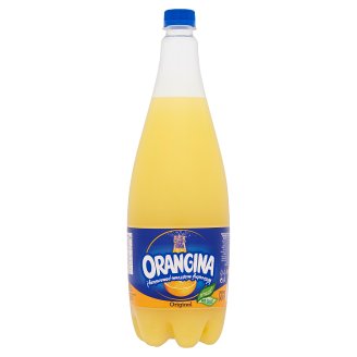 Orangina szénsavas narancsos üdítőital narancs rosttal 1,4 l