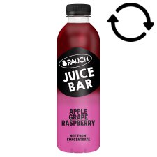 Rauch Juice Bar 100% Apple Grape Raspberry Juice with Vitamin C 800 ml